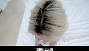 Hot Blonde Tiny Teen Stepsister Jane Wilde Craves Big Cock Pov