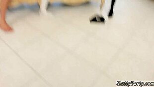 Milf group sex party, only one spot left on the squad! 😏