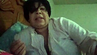 In Bed, Horny Woman Fingers Pussy During Masturbation Session