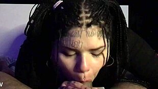 i got this argentinian tattooed girl sucking my dick