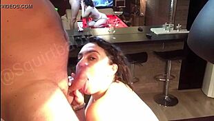 Playing POOL and making SQUIRT on balls