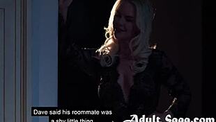 petite asian girl joins threesome fun 😍