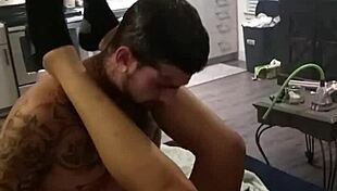 inkdlyfe23 gives her big dick a tight pussy fucking