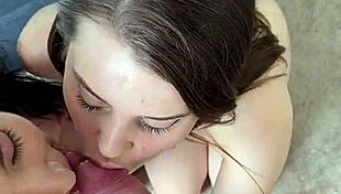 Hey, watch these hot European girls licking my lollipop in this wild homemade compilation