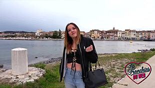 skyla, a young french brunette with big ass