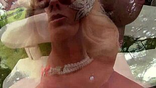 hd outdoor milf rosi masturbates her hairy tits before anal assfucking