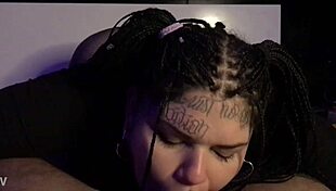 i got this argentinian tattooed girl sucking my dick