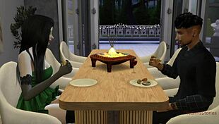 Slut cheats on her husband in the pool with a handsome guy