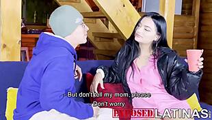 Seduced by my latina stepmom yennifer on holiday.