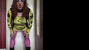 This crossdressing makes me cum, but could a real man do it quicker?