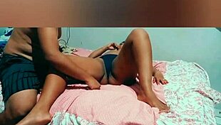 mayemarc1 captures morena on bed in amateur uncut scene with intense pussy licking and muff diving