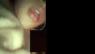 Hot girl performs on webcam