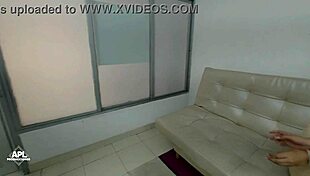 Sexy Brunette Teen Seduces Friend For Cock Sucking And Cumshot To Calm His Horniness!