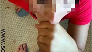 Horny teacher drains random guy's balls before school.