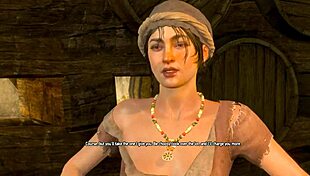 The Witcher Into The Water Scene