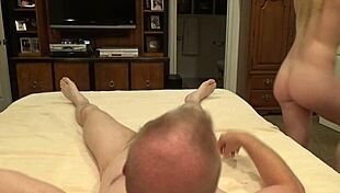 Scarlett Johnson intensely fucks as a housewife in pov scene