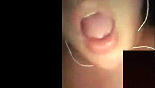 Hot girl performs on webcam