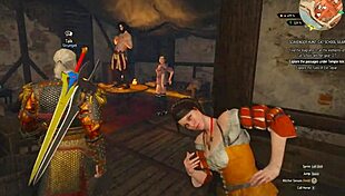 The Witcher Into The Water Scene