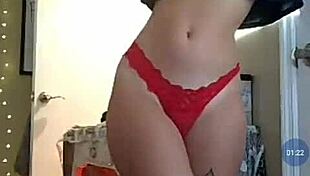 Sexy teen model says, 'Watch my hot webcam solo show.'