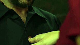 Warehouse Worker Binds and Bangs Busty Blonde in Group Action