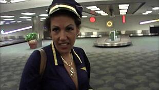 Milf Stewardess Feels Wrecked By Black Dick