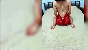 Hot Brunette Uses Dildo for Solo Masturbation Fun