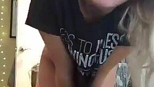 Sexy teen model says, 'Watch my hot webcam solo show.'