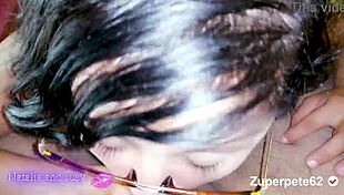 Natalia's little slut gives me some tasty dick sucks.