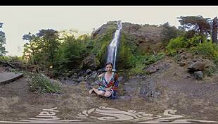 Erotic Yanks Milf Carmen Teases Outdoors