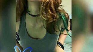 Milf twerks hard and cums intensely