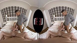 My blonde milf rides me so good, handjob and blowjob too