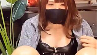 Watch this beautiful ladyboy in cat ears pleasuring herself on stream.