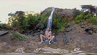 Erotic Yanks Milf Carmen Teases Outdoors