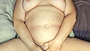 Pregnant Milf Cumming Solo In Intense Pleasure