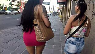 Olha Que Eu Encontrei No Centro De Porto Alegre - Elisa Sanches - Dinni Gata - Gaucho Pussy Hunter - Joy Cardozo