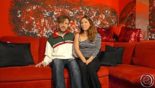 German couple Elli and Stefan engage in intense fucking leading to facial cumshot