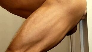 i had a little fun with lvory white while the shower warmed up