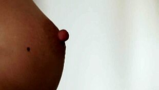 lonely babe masturbates on bed