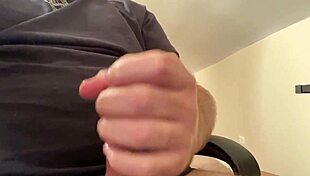 Intense Cum Play with Cock Masturbation at Home