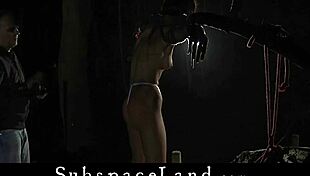 Sub slave, you're silenced and tied for deepthroat