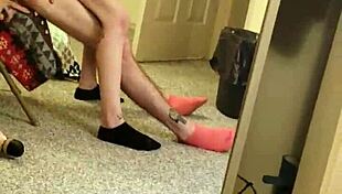 My tiny 18+ girl bounces wildly on my big thick cock