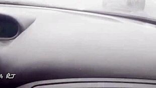 Driver fingered my wife's pussy all ride, and she sent the video!