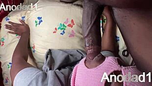 Ebony Mistress Squirts from BBC Filling! 😍