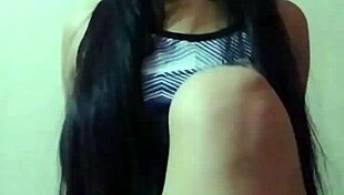 Latina Police Officer Masturbates Seductively