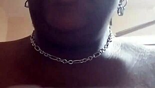 bbw with big tits gets cum and saliva