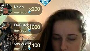 Angelica's Horny Webcam Masturbation Part 3