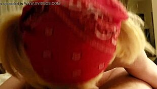 Rylee Roberts plays the good girl for daddy, throating and getting a facial.