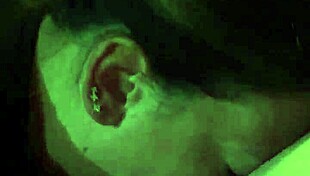 Amateur Watches TV During Suck Session