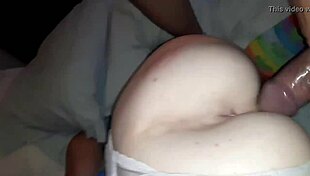 sexy redhead bends over for big cock doggystyle