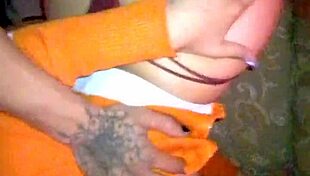 Angelina's intense fuck with dark Latino 😈